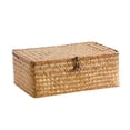 thumbnail image 3 of Cesta de almacenamiento Caja de almacenamiento de escritorio Organizador para el hogar Contenedor de almacenamiento Organizador de baño para cajón de M, 3 of 8