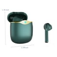 thumbnail image 3 of Oggfader Wireless Earbuds Wireless Earbuds Bluetooth In Ear Light Weight Headphones Built in Microphone Immersive Sound With Charging Case Green, 3 of 6
