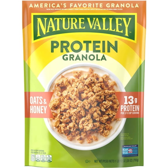 Oats 'n Honey Protein Granola, 28 oz.
