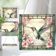 thumbnail image 3 of Atrapasueños acrílico para colgar en panel de ventana, 30x30cm (colibrí), 3 of 9
