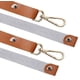 thumbnail image 2 of Delantal de chef con espalda cruzada para hombres y mujeres con correas ajustables y bolsillos grandes, lona, negro, 2 of 3