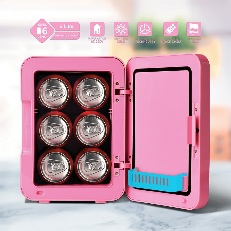 HELLO KITTY 冷温ボックス OR-C637KT Hello Kitty Pink Mini Fridge – Ukonic