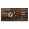 thumbnail image 1 of Epic Art 'Love is All You Need' by Lori Deiter Acrylic Glass Wall Art, 48"x24", 1 of 8