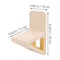 thumbnail image 2 of WHAMVOX 3pcs Portable Foot Rest Plastic AntiSlip Foot Pedal For Shaving Legs In Shower, 2 of 8
