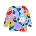 thumbnail image 5 of Lovzfmll Haut à Manches 3/4 en Argile Graphique pour Garçons et Filles, Col Rond Tee Décontracté pour Petites Filles 120, 5 of 5