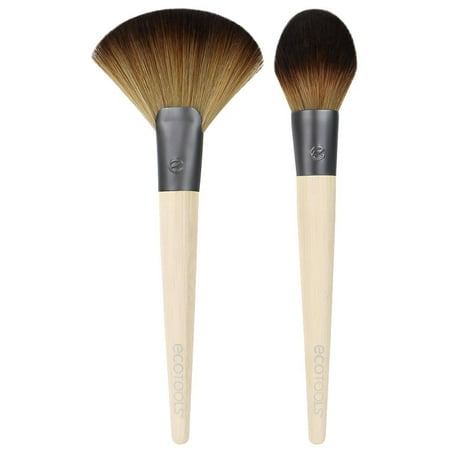 Cruelty Free Define and Highlight Duo, Made With Renewable Bamboo and Recycled Materials, Tapered Bristles, Highlight and Define, Best Used.., By