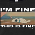 thumbnail image 3 of Disney Mulan - I'm Fine, This Is Fine - Juniors Fitted Graphic T-Shirt, 3 of 5