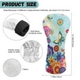 thumbnail image 6 of Yuyamidu Butterfly Golf Club Head Cover with Soft Lining Colorful Boho Flower Driver Headcover Waterproof PU Leather Golf Club Cover Golf Gift for Golfers, 6 of 7