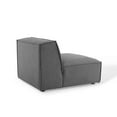 thumbnail image 6 of Modway Restore Sectional Sofa Armless Chair in Charcoal, 6 of 7