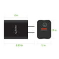 thumbnail image 2 of Cellet Wall Charger for Jitterbug Smart2 (Greatcall) - 18 Watt [Qualcomm Certified Quick Charge 3.0] USB Wall Charger with Detachable Micro USB Charger Cable (4 feet) and Atom Cloth, 2 of 9