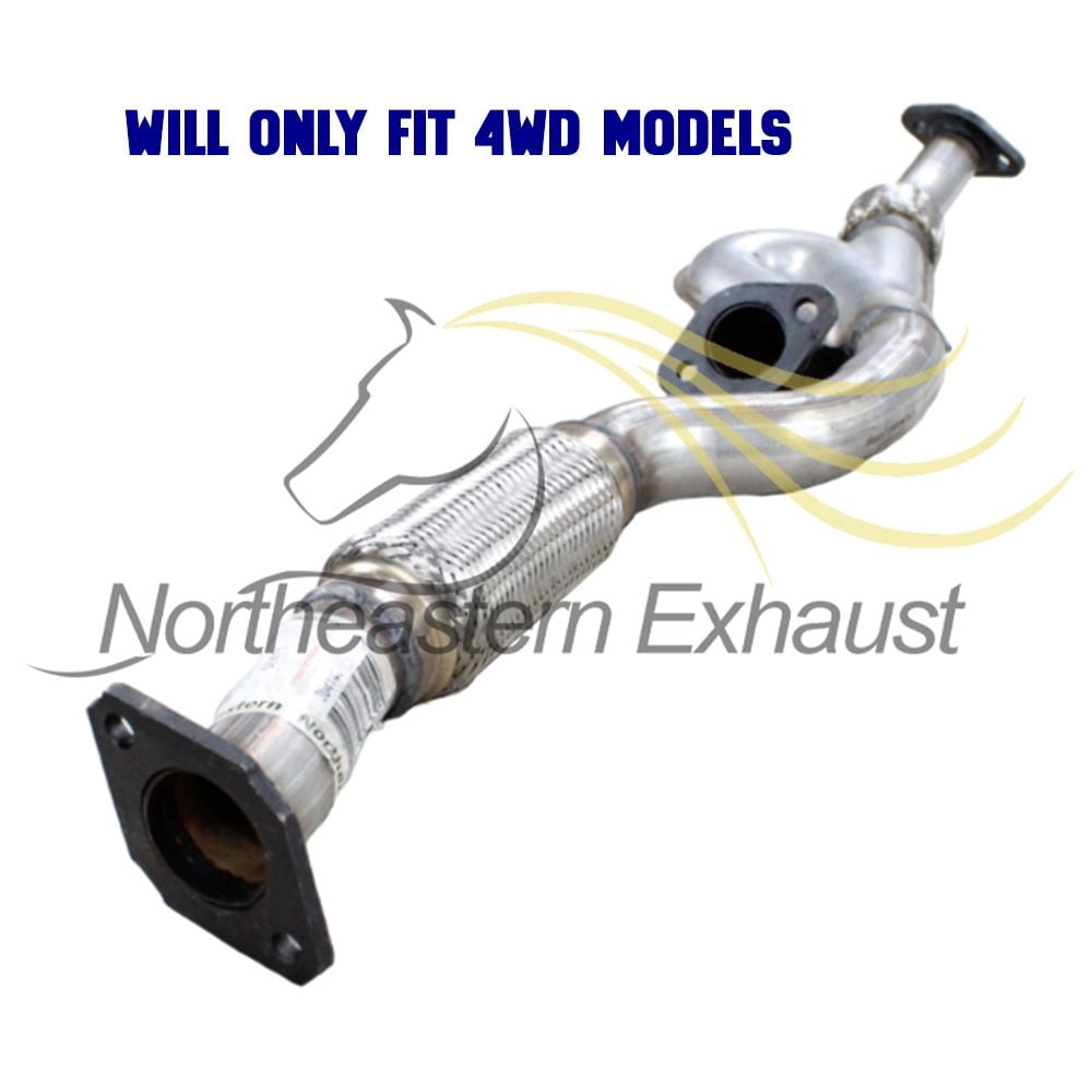 Northeastern Exhaust Front Pipe Fits 2005-2008 Hyundai Tucson 2.7L & 2005-2008 Kia Sportage 2.7L - Direct Fit | Stainless Steel