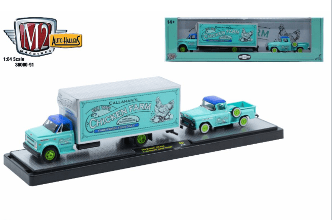 M2 Machines 1974 Dodge Ramp Truck & 1968 Dodge Dart GTS Haulers
