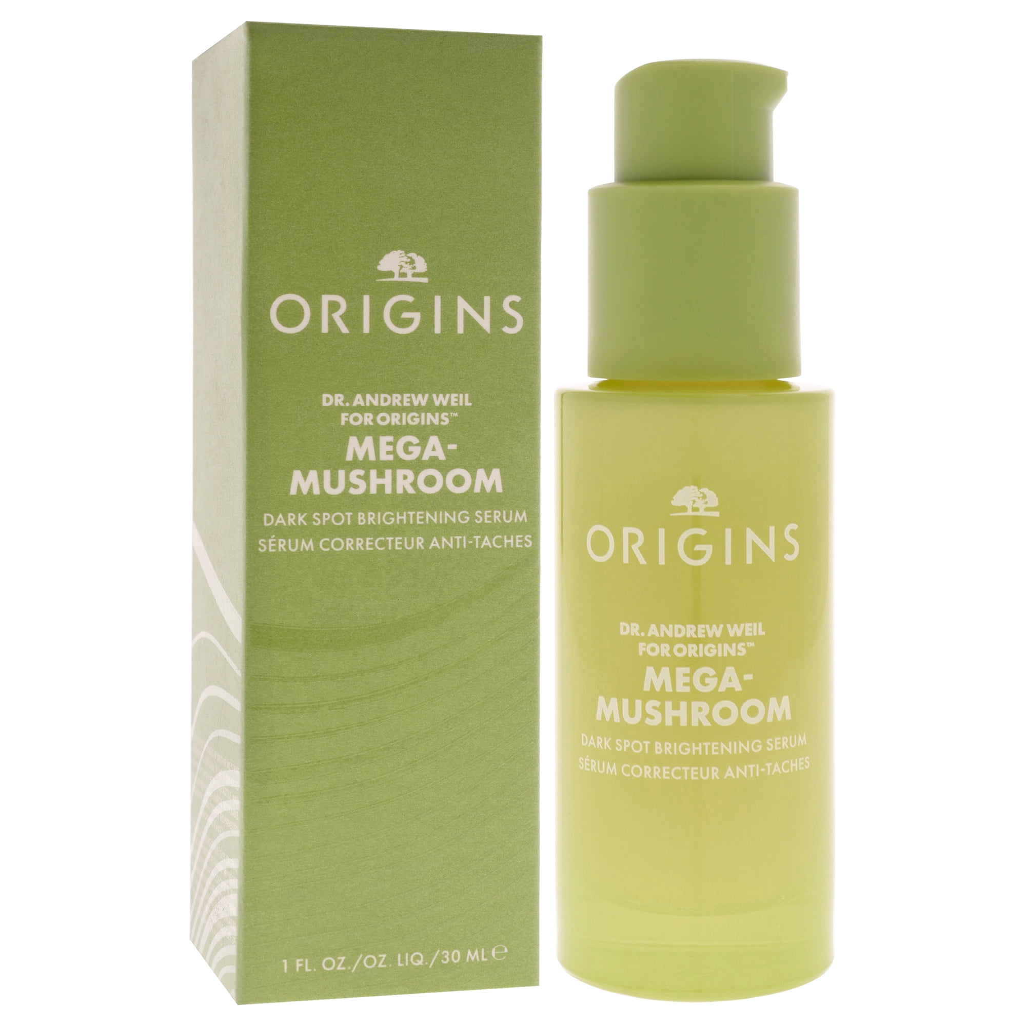 Origins Mega Mushroom Dark Spot Brightening Serum , 1 oz Serum