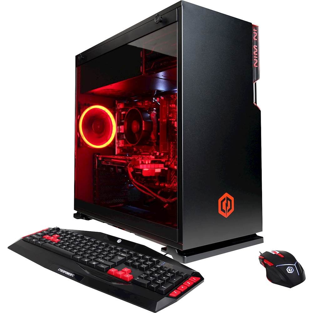 CyberPowerPC Gamer Ultra VR Desktop AMD Ryzen 7Series 8GB Memory NVIDIA GeForce GTX