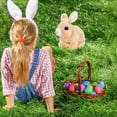 thumbnail image 2 of Hopping Rabbit Interactive Electronic Pet Plush Bunny Toy with Sounds and Movements Animated Walking Wiggle Ears Twitch Nose Gift for Toddlers Birthday, Brown, 7'', 2 of 3