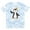 Tie Dye Blue, variant on Inktastic Cute Penguin, Baby Penguin, Penguin with Party Hat T-Shirt