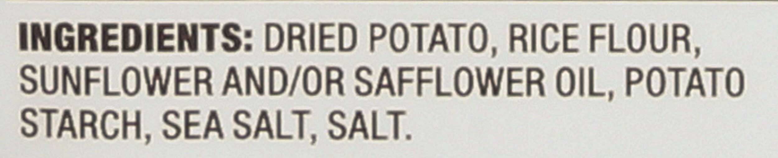 Popchips Sea Salt Popped Potato Chips, 0.8 Ounce -- 24 per Case.