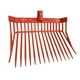 thumbnail image 4 of Cabezal de repuesto para horquilla de estiércol de caballo, cabezal de horca, rastrillo multiusos para estiércol de caballo, para heno, malezas, Rojo, 4 of 9