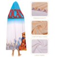 thumbnail image 4 of Un cuento americano Manta Capa con Capucha Anti-Bolitas, Manta de Lana Ártica Suave, Manta Portátil de Felpa Ligera y Lujosa, Poncho para Siesta en Casa y Oficina, 100*130cm, 4 of 6