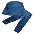 thumbnail image 4 of AMERTEER Pyjamas en Satin de Soie pour Filles Ensemble de Pjs à Manches Longues pour Enfants 1-7 Ans, 4 of 4