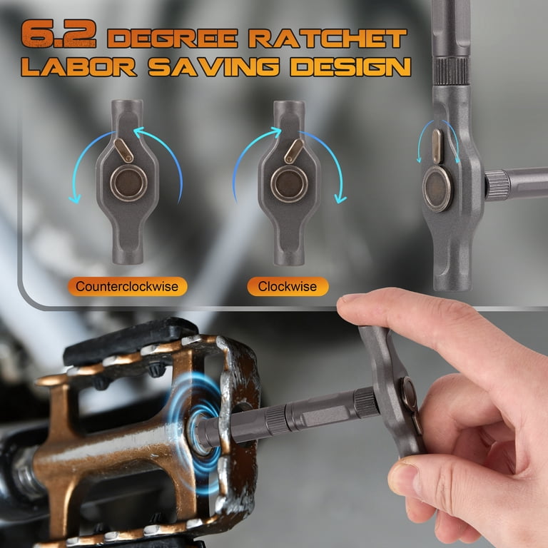 YTAKY 24-in-1 Magnetic Screwdriver Set with Ratchet Handle photo 2