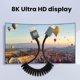 thumbnail image 2 of Coiled HDMI 2.1 Cable, Male to Male, Supports 8K@60Hz and 4K@120Hz, 48Gbps Speed for Compatible Devices, 2 of 5