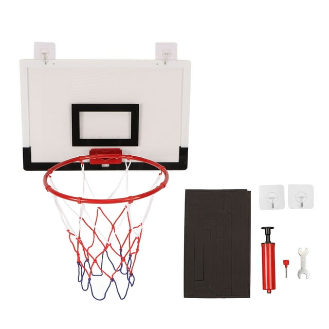 Aro de baloncesto montado en la pared, juego de aro de baloncesto, mini aro de baloncesto de pared, aro de baloncesto colgante, rendimiento de primer nivel