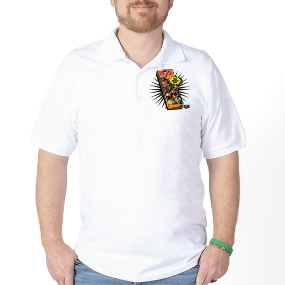 CafePress - GI Joe American Hero Golf Shirt - Golf Shirt, Pique Knit Golf Polo
