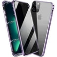 thumbnail image 2 of Privacy Anti Spy Magnetic 360 Protective Case For Iphone 15 Pro Max 14 13 12 11, 2 of 5