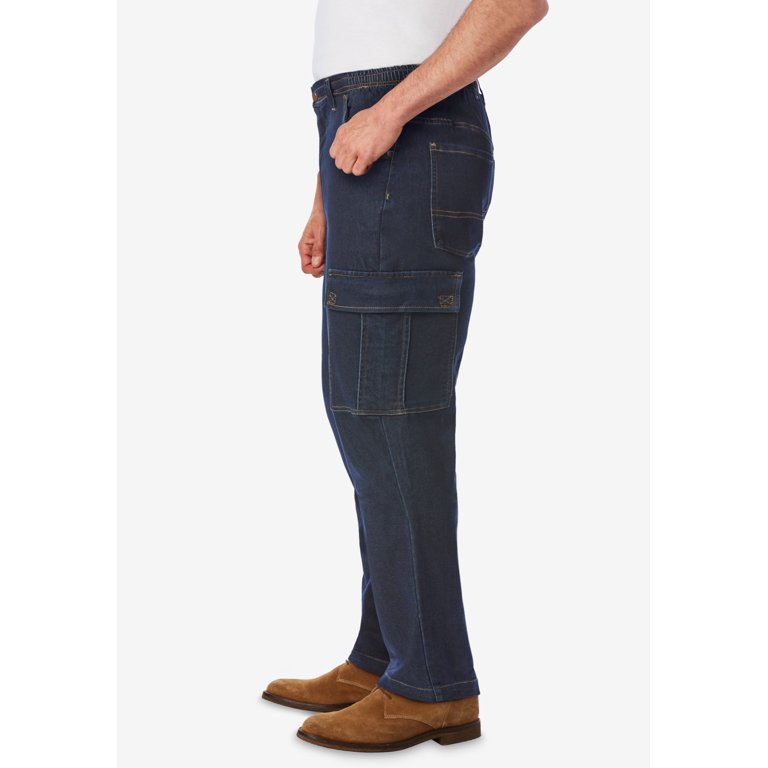 Kingsize Men's Relaxed Fit Cargo Sweatpants photo 3