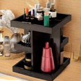 thumbnail image 3 of Zedker Desktop Storage Stand Rack Vintage MultiLevel Wood Desktop Organizer Countertop Standing Cubby Shelf Storage For Cosmetics Lipstick Sundries Versatile Wooden Clearance, 3 of 6