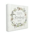 thumbnail image 3 of Stupell Industries Scatter Kindness Daily Blooming Shabby Chic Wreath Graphic Art Gallery Wrapped Canvas Print Wall Art, Design by Nan, 3 of 7