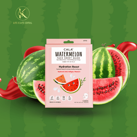 CALA WATERMELON FACE SHEET MASK (5 sheets)