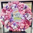thumbnail image 5 of Kit de arco de guirnalda de globos morados, decoración de cumpleaños, globo de látex para bodas, fiestas, baby shower, cadena de globos, 5 of 5
