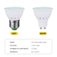 thumbnail image 2 of Seitruly Lámpara UV portátil, luz UV, bombilla LED de maíz, dispositivo de limpieza para el hogar, lámpara germicida UV LED GU10 72/112Led masajeadores GU10 72Led 110V, 2 of 5