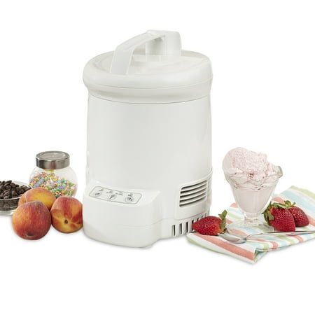 Total Chef Ice Cream Factory Automatic Ice Cream Maker 1.2Liter White