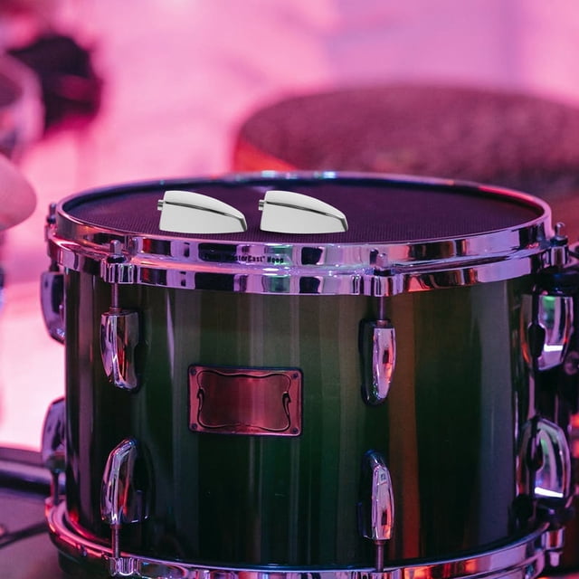 FUTUREORYY Accessoires de Batterie Instrument de Percussion Caisse Claire Connecteur de Crosse Argent 1ensemble