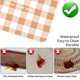 thumbnail image 4 of 3 piezas de tapetes para comida occidental, tapetes simples para platos de carne para el hogar, posavasos antideslizantes con aislamiento de Hotel, manteles individuales de pvc, 4 of 5