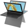 thumbnail image 1 of Pre-Owned Lenovo 300E 2nd Gen 11.6" HD N4100 ‎4 64GB SSD 81M90001US Window 10 Pro, 1 of 7