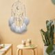 thumbnail image 4 of Decoración del hogar, decoración de habitaciones, decoración de paredes, cadena atrapasueños, campanillas de viento, decoraciones, tienda de regalos de corazón femenino, atrapasueños de hierro, 4 of 6