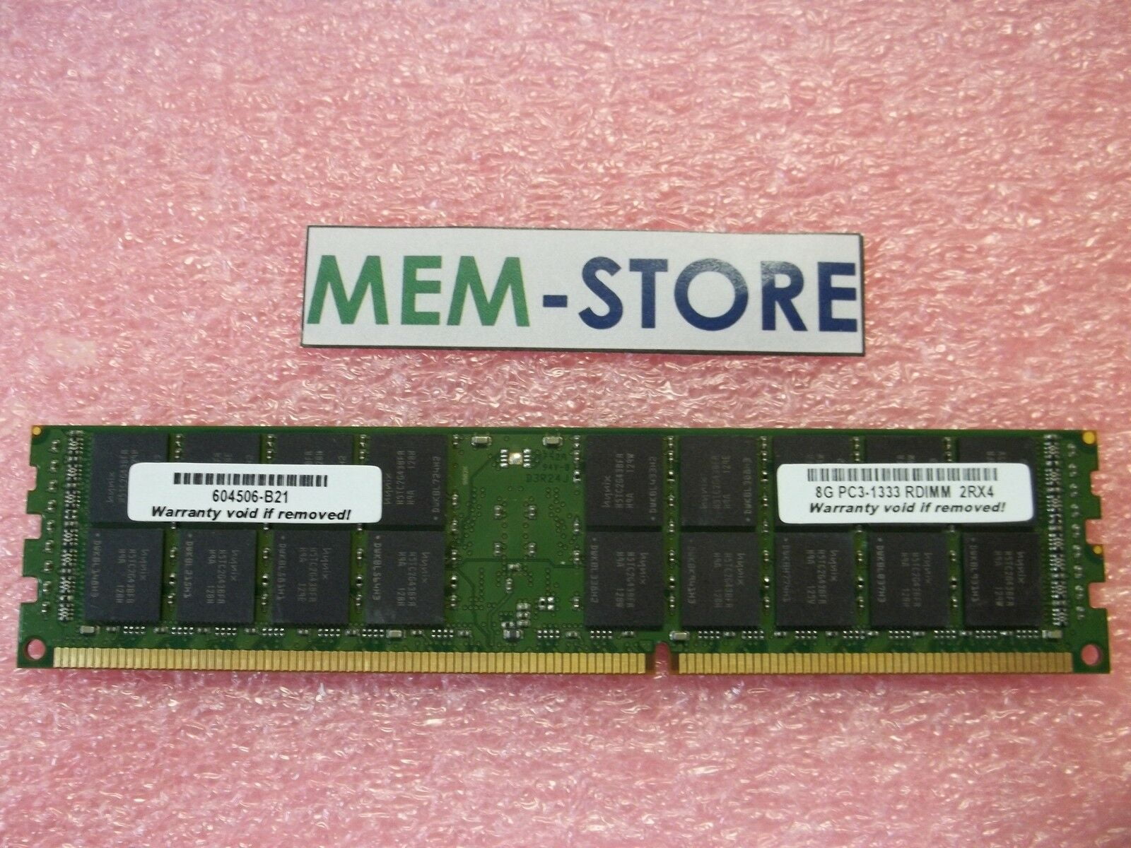 Memory DDR3 PC3-10600 ECC REG HP Compatible Compaq ProLiant DL360 G7 New 2x4GB MemoryMasters NOT for PC/MAC 8GB