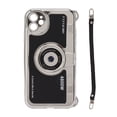 thumbnail image 2 of Vintage Camera Soft SiliconeCase with Lanyard, Shockproof Protective Cover, 3D Design, Black, 2 of 7