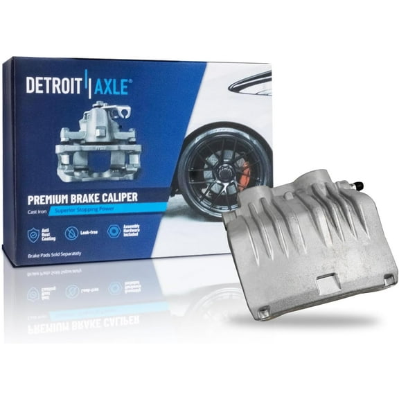 Detroit Axle - Front Right Brake Caliper for Ford 1994-1998 Mustang, Passenger Side Disc Brake Caliper 1995 1996 1997 Replacement