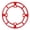 Red 32T 34T 36T, variant on Aluminum Alloy Mountain Bike Chainring Guard Crankset Protector