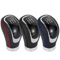 thumbnail image 3 of serony Universal Gear Shifter Knobs Fit for Most Manual Cars Easy to Install Black Red Line, 3 of 8