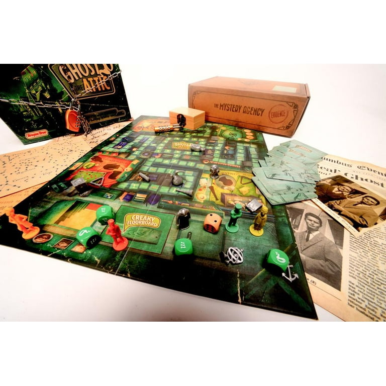 The Ghost in The Attic - Award-Winning Haunted Escape-Room Board Game by The Mystery Agency The Ghost in The Attic - Award-Winning Haunted Escape-Room Board Game by The Mystery Agency
