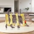 thumbnail image 1 of BKER Foldable Cat Tunnel Toy With Crinkle Fabric Collapsible Play Tube | 25x25cm Compact Design For Indoor Cats (Color Varies), 1 of 4