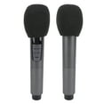 thumbnail image 1 of Microphone, Mode Cardioïde 98,4 Pieds Système de Deux Micros 10 Canaux Réglables pour Mariage, 1 of 7
