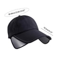 thumbnail image 3 of SRZYMJ Womens Sun Hat with Neck Flap Baseball Hat Lightweight For Wide Brim Hat For Hiking Running Camping, 3 of 4