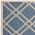 thumbnail image 2 of Safavieh Courtyard Blue Indoor Outdoor Rug - Square 7'10", 2 of 4